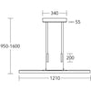 Leonora LED Balkenleuchte Up&Down