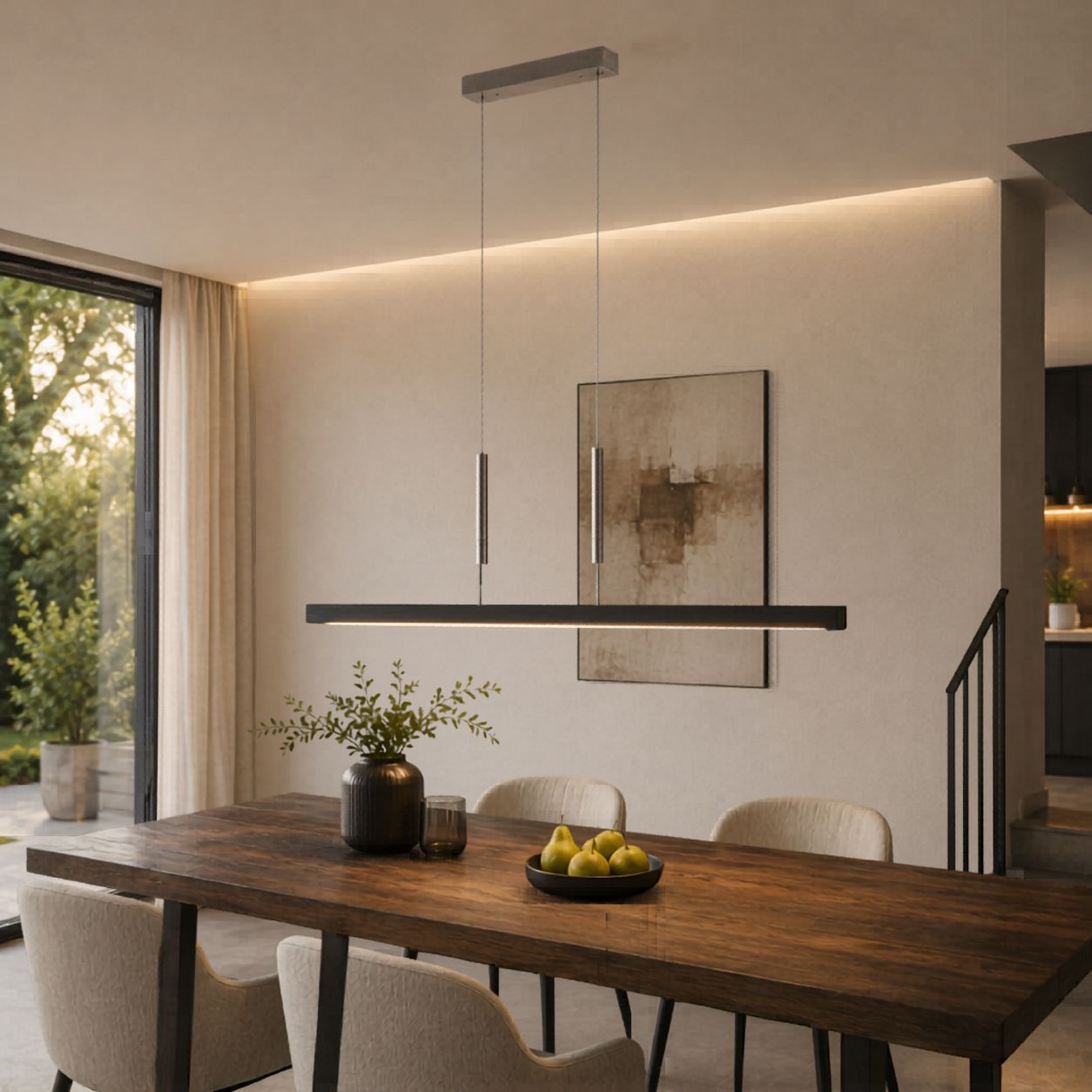 Leonora LED Balkenlampe mit Unterlicht SALE