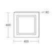 Mia Deckenleuchte LED