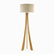 Bow floor lamp