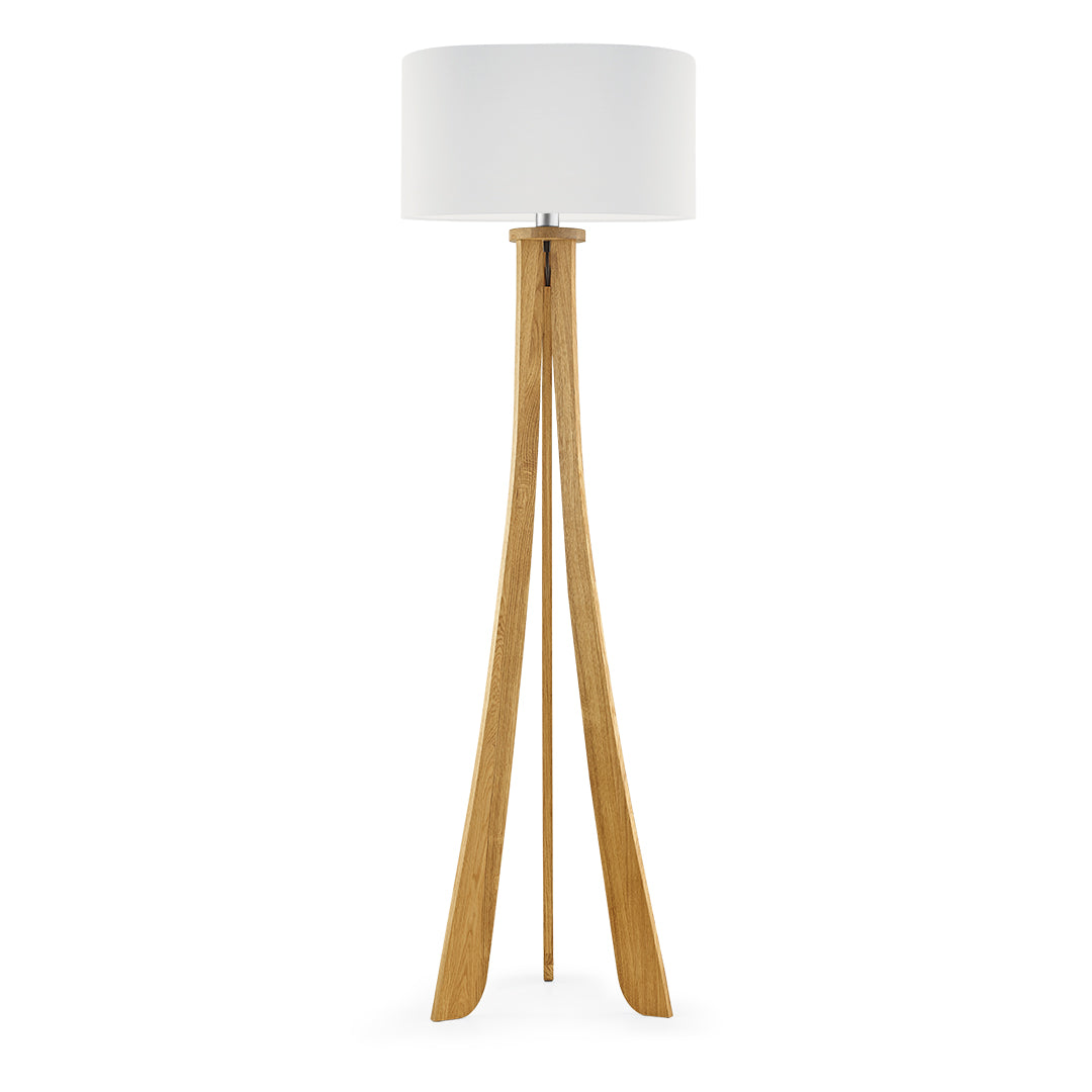 Bow floor lamp