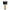 Karl K Tischlampe mit Kopfholzapplikation