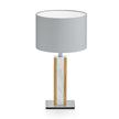 Karl M Tischlampe mit Marmorapplikation