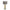 Karl H Tischlampe mit Almwiesenheuapplikation
