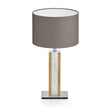 Karl M Tischlampe mit Marmorapplikation