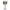 Karl M Tischlampe mit Marmorapplikation
