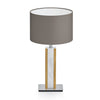 Karl M Tischlampe mit Marmorapplikation