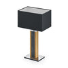 Karl G Quadra Tischlampe mit Granitapplikation