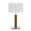 Karl G Quadra stool lamp with granite application