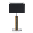 Karl G Quadra stool lamp with granite application