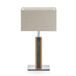 Karl G Quadra stool lamp with granite application