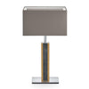 Karl G Quadra stool lamp with granite application