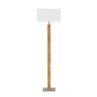 Karl K floor lamp shade square with head wood application