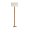 Karl K floor lamp shade square with head wood application
