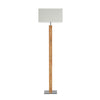 Karl K floor lamp shade square with head wood application