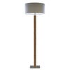 Karl G floor lamp shade application in granite look