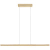 Hermann wooden pendant light with roller pull