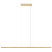 Hermann wooden pendant light with roller pull