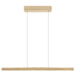 Hermann wooden pendant light with roller pull