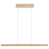 Hermann wooden pendant light with roller pull