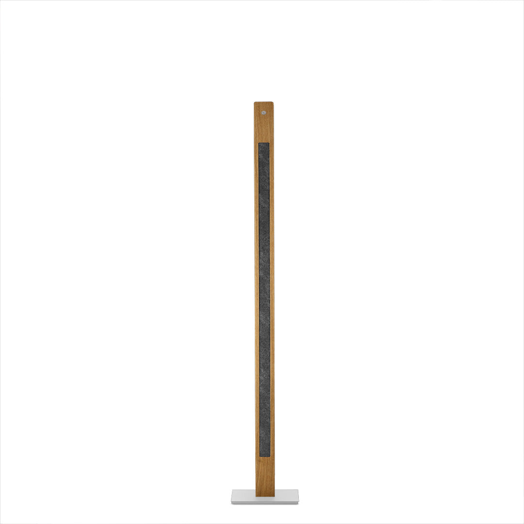 Karl G Stehleuchte mit Applikation in Granitoptik