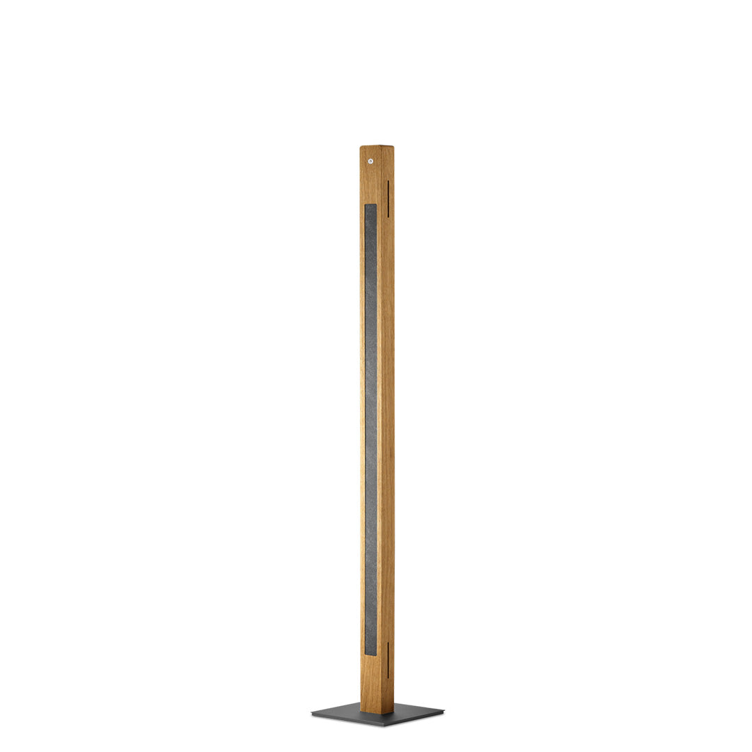 Karl G Stehleuchte mit Applikation in Granitoptik