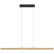 Hermann wooden pendant light with roller pull