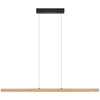 Hermann wooden pendant light with roller pull