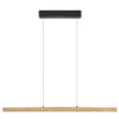 Hermann wooden pendant light with roller pull