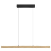 Hermann wooden pendant light with roller pull