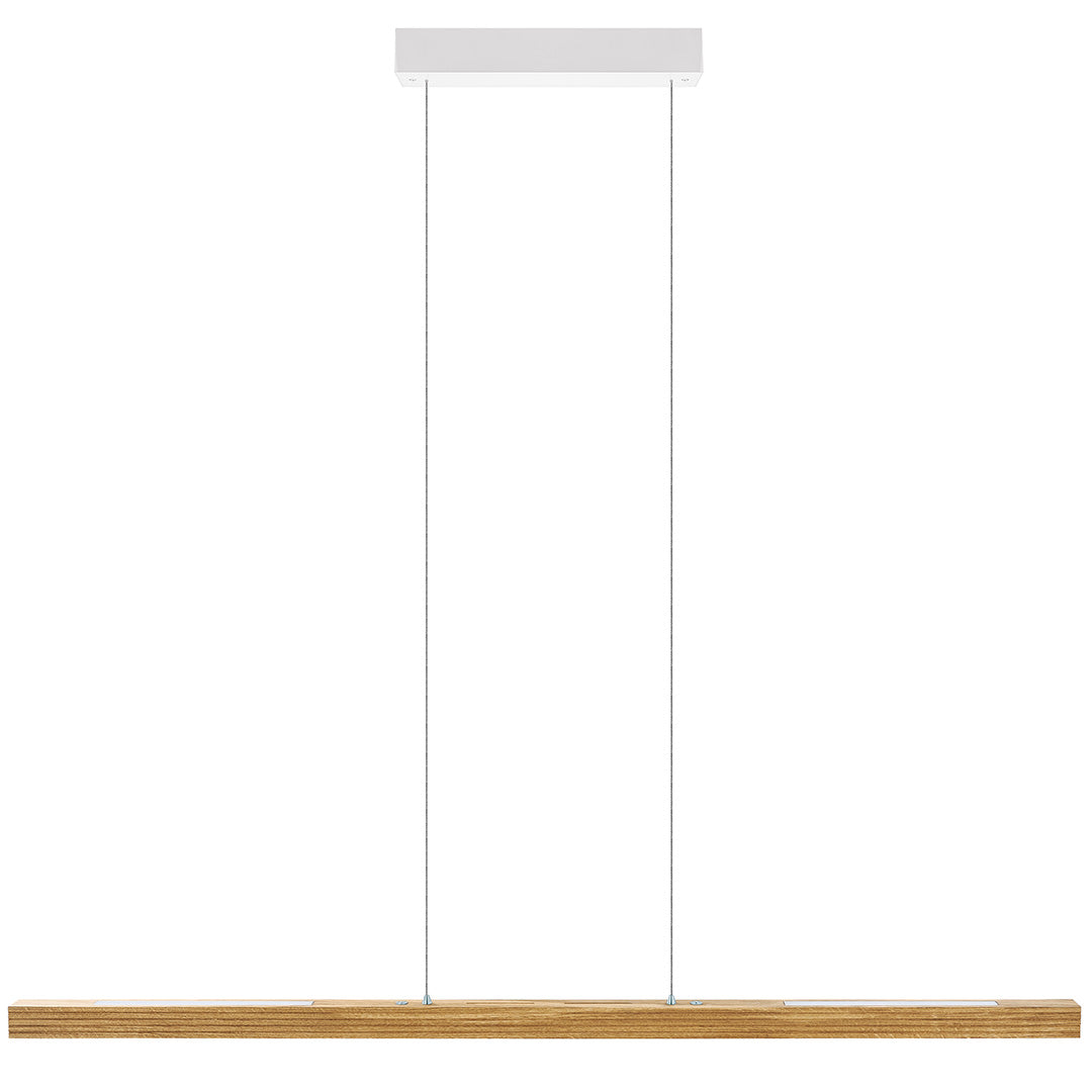 Hermann wooden pendant light with roller pull