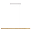 Hermann wooden pendant light with roller pull