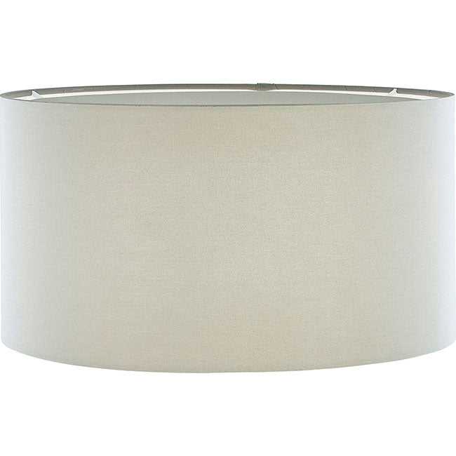 Leuchteschirm silbergrau für Hockerleuchte, Modelle Marla und Dana