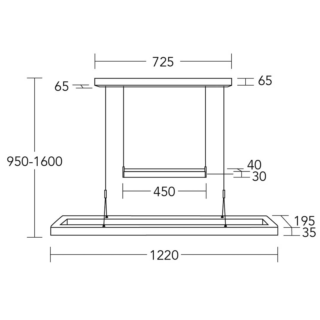 Amalia LED bar light