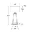 Bi Bob stool lamp