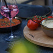 Rotating plate size S serving plate D. approx. 40cm natural wood