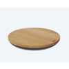Rotating plate size S serving plate D. approx. 40cm natural wood