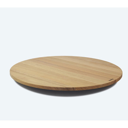 Drehteller Gr. XL Servierplatte D. ca. 75cm Holz Natur