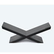 Wooden book stand - black