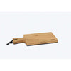 Serving board or cutting board made of natural wood - size S