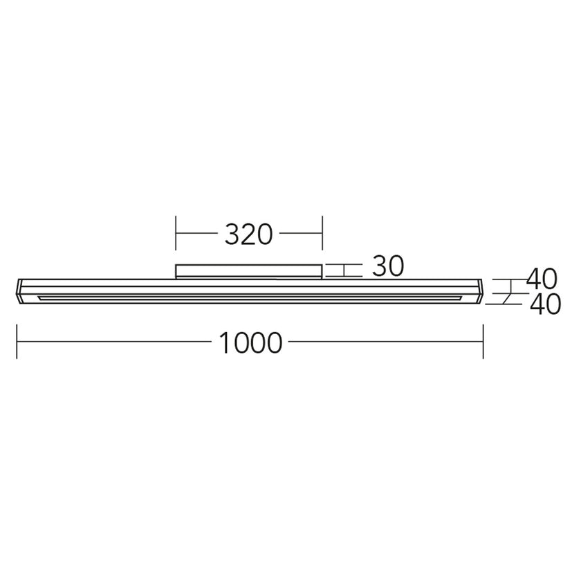 technische Zeichnung Dana Deckenleuchte