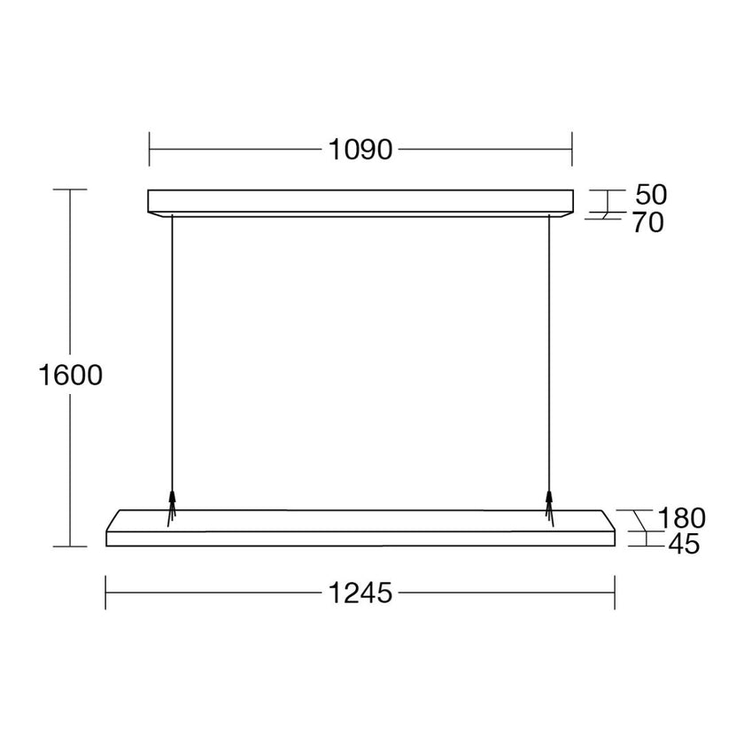 Friso LED Balkenleuchte