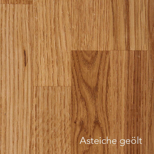Holzmuster aus Asteiche geölt