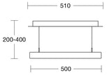 Leonora Deckenleuchte LED
