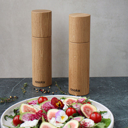 Salz und Pfeffermühlen Set aus Holz