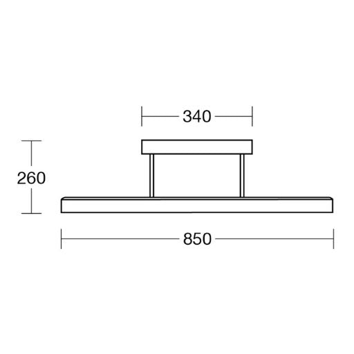 Leonora ceiling light LED