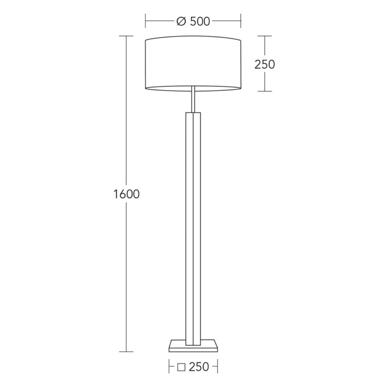 Dana-Stehlampe_Zeichnung